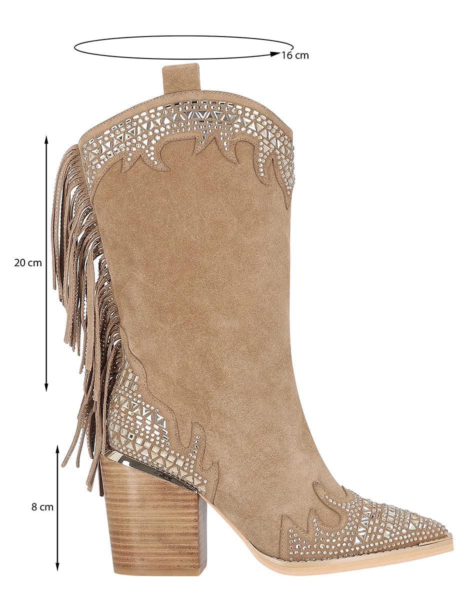 Bota media pierna para mujer 8