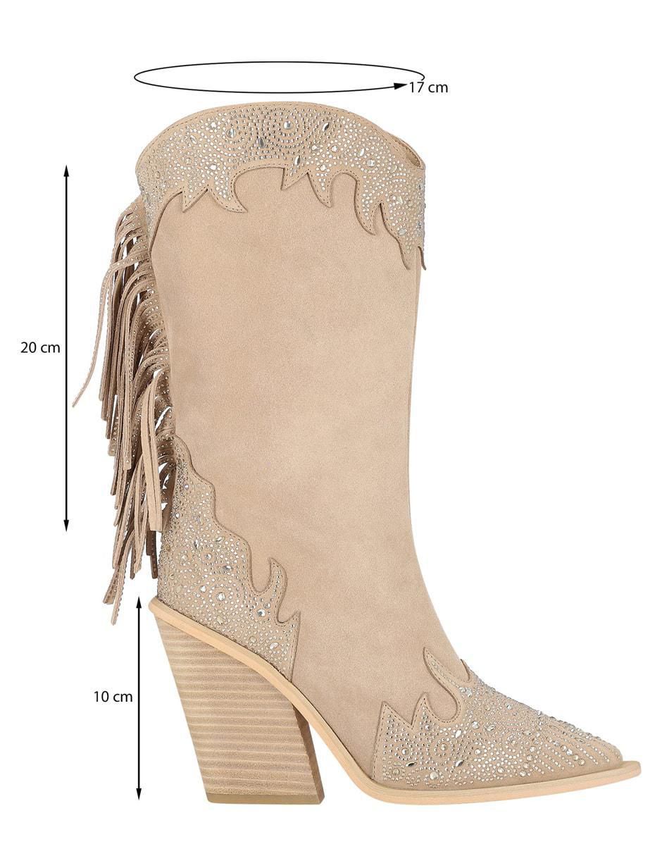 Bota media pierna para mujer 9