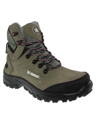 Bota al tobillo de piel para mujer Bota al tobillo de piel para mujer
