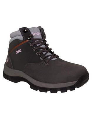 Bota al tobillo de piel para mujer