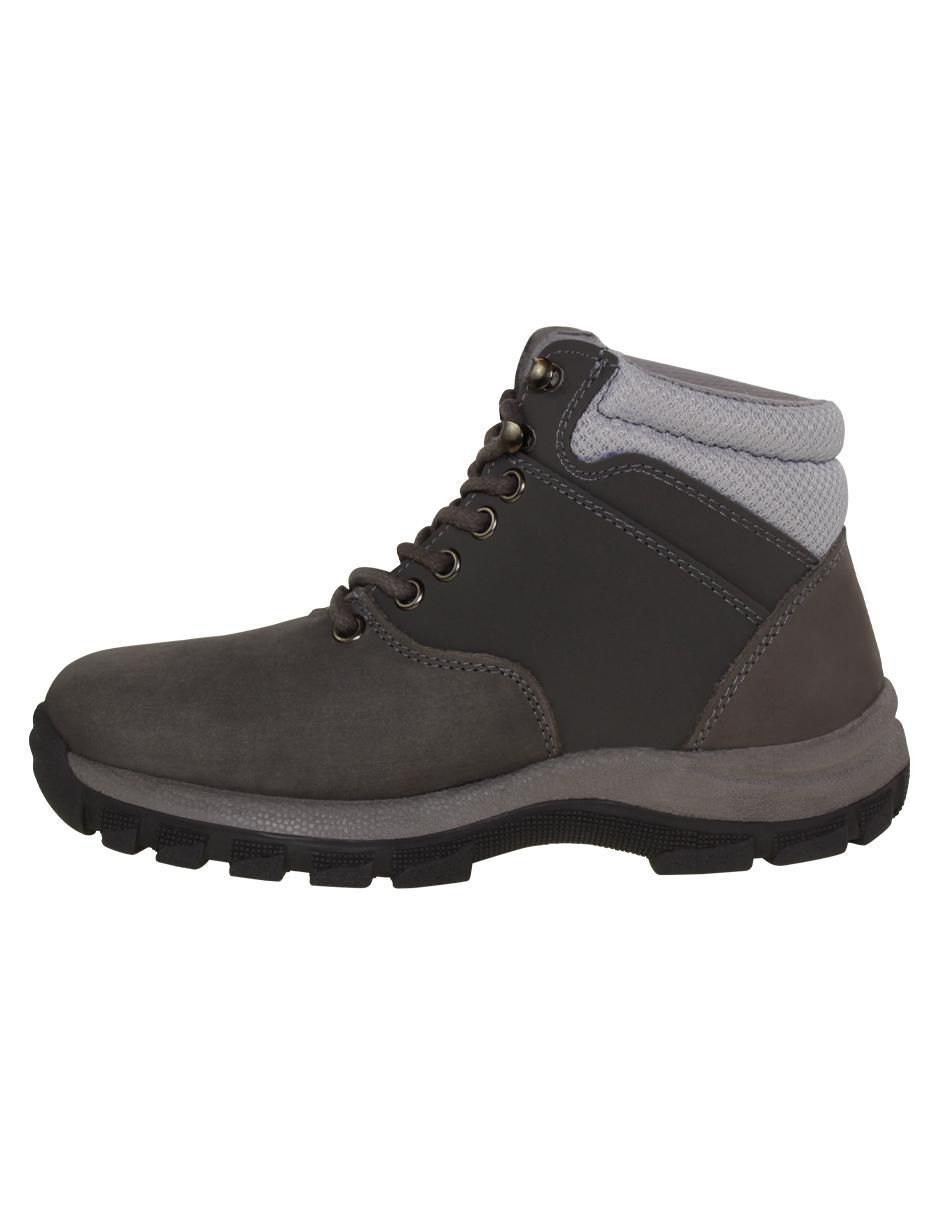 Bota al tobillo de piel para mujer
