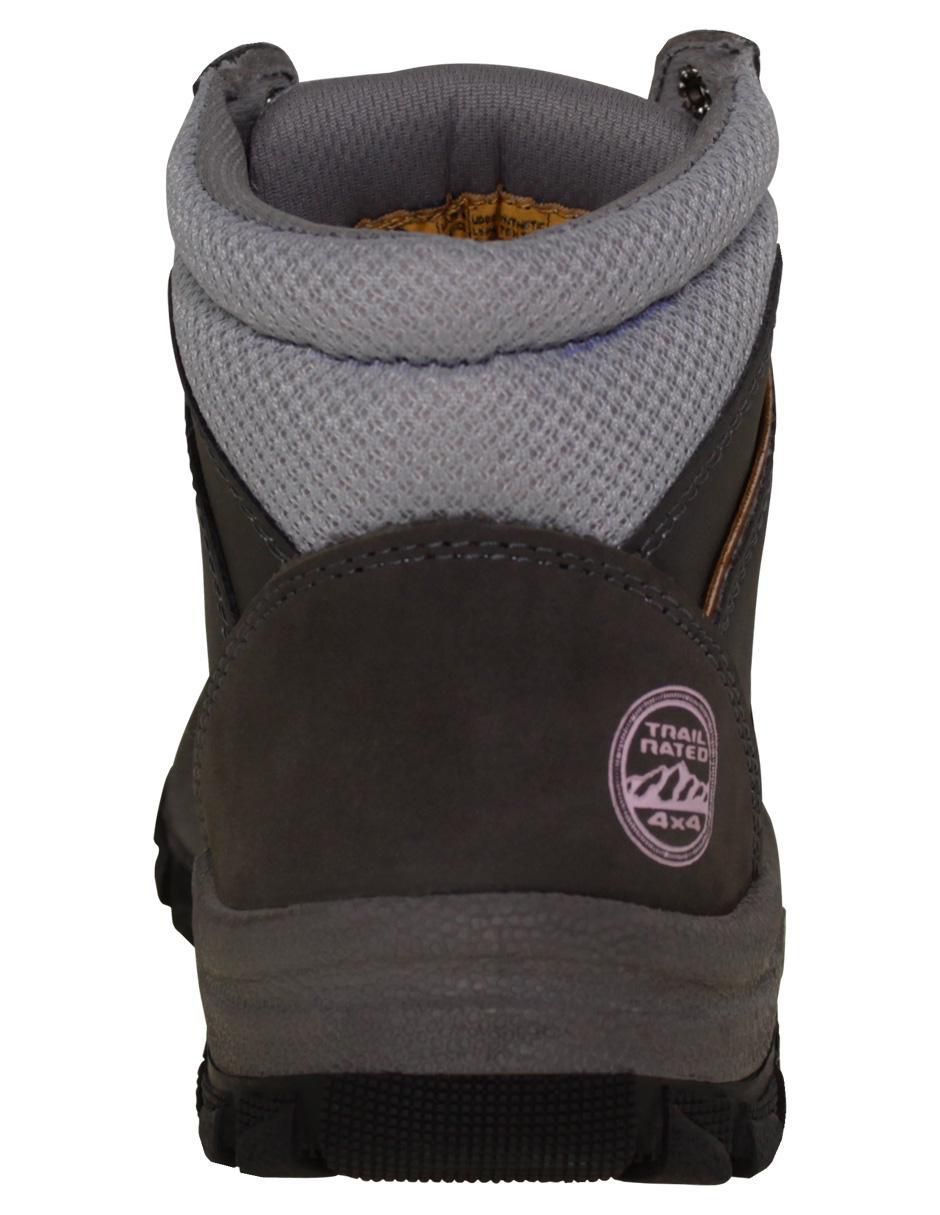 Bota al tobillo de piel para mujer