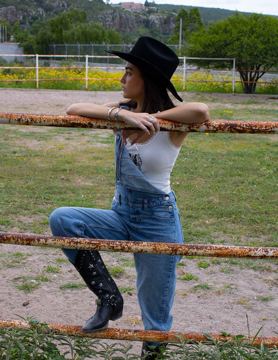 Bota cowboy media pierna Elán Choose Your Way Best seller de piel para mujer