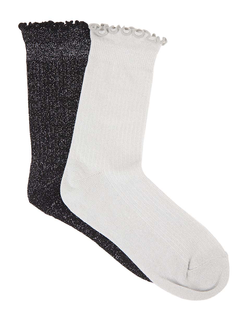 Calcetín para mujer 2 pares Calcetín para mujer 2 pares