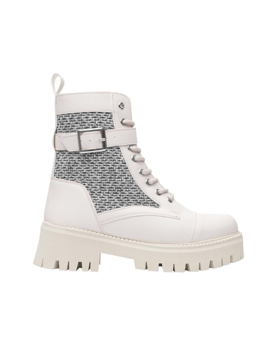 Bota combat arriba del tobillo Dorothy Gaynor para mujer