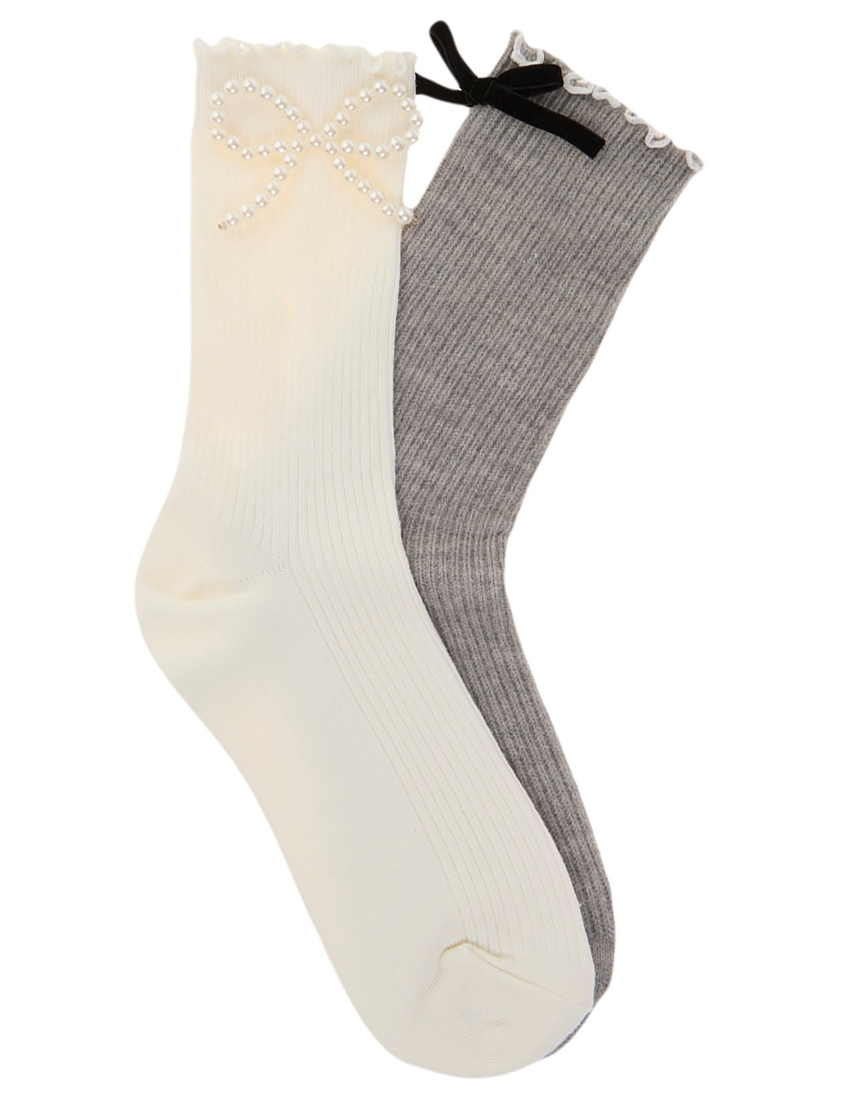 Calcetín para mujer 2 pares Calcetín para mujer 2 pares