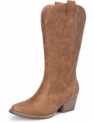Bota cowboy arriba del tobillo para mujer Bota cowboy arriba del tobillo para mujer