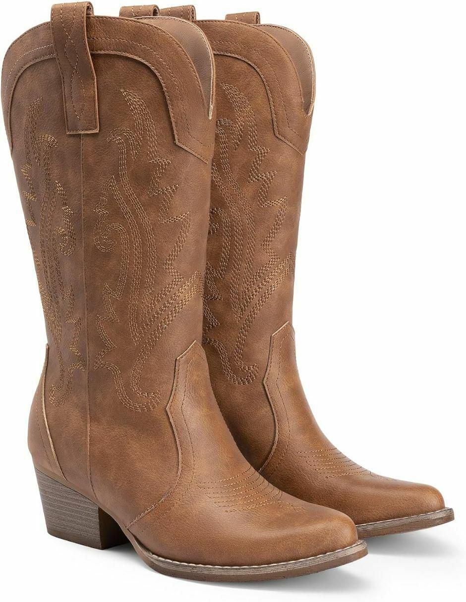 Bota cowboy arriba del tobillo para mujer 3