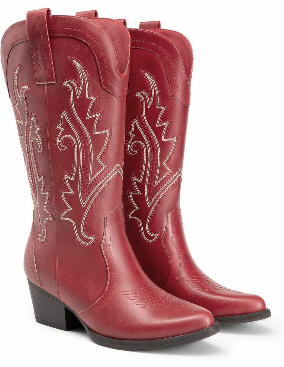 Bota cowboy arriba del tobillo Dream Paris para mujer