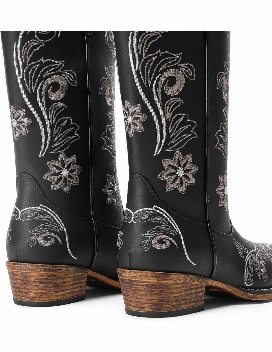 Bota arriba del tobillo de piel para mujer 3