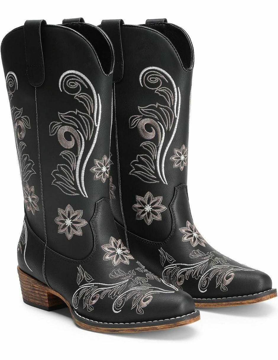 Bota arriba del tobillo de piel para mujer 2