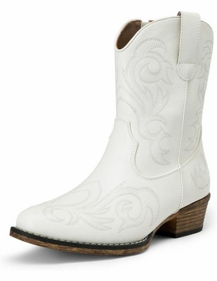 Bota cowboy arriba del tobillo para mujer Bota cowboy arriba del tobillo para mujer