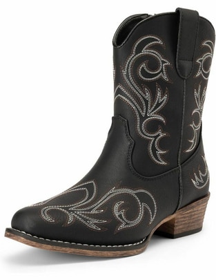 Bota cowboy arriba del tobillo para mujer Bota cowboy arriba del tobillo para mujer