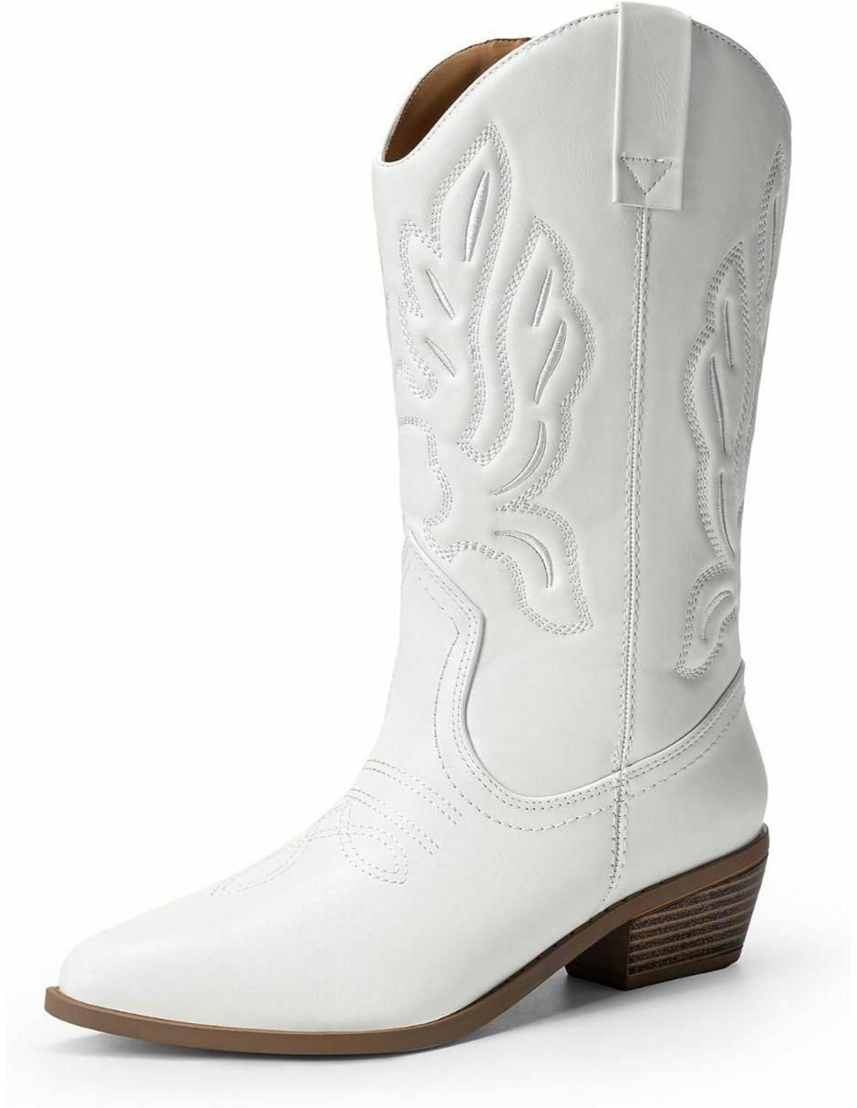 Bota arriba del tobillo de piel para mujer