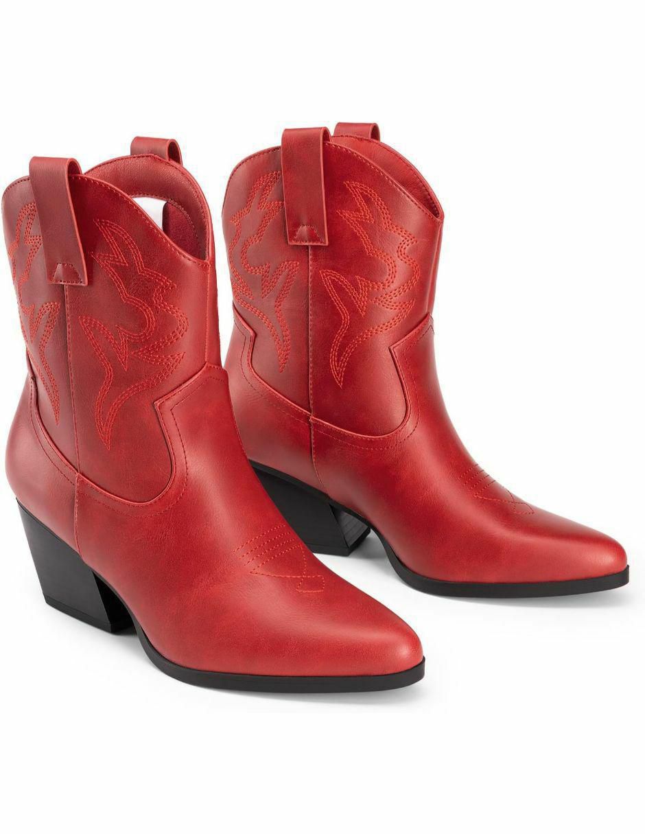Bota cowboy arriba del tobillo Dream Paris para mujer