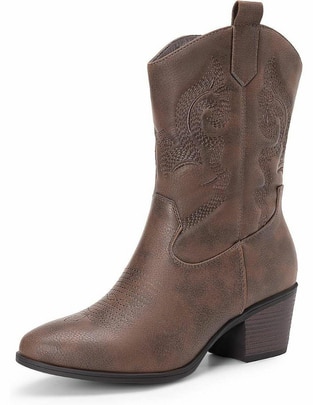 Bota cowboy arriba del tobillo para mujer Bota cowboy arriba del tobillo para mujer