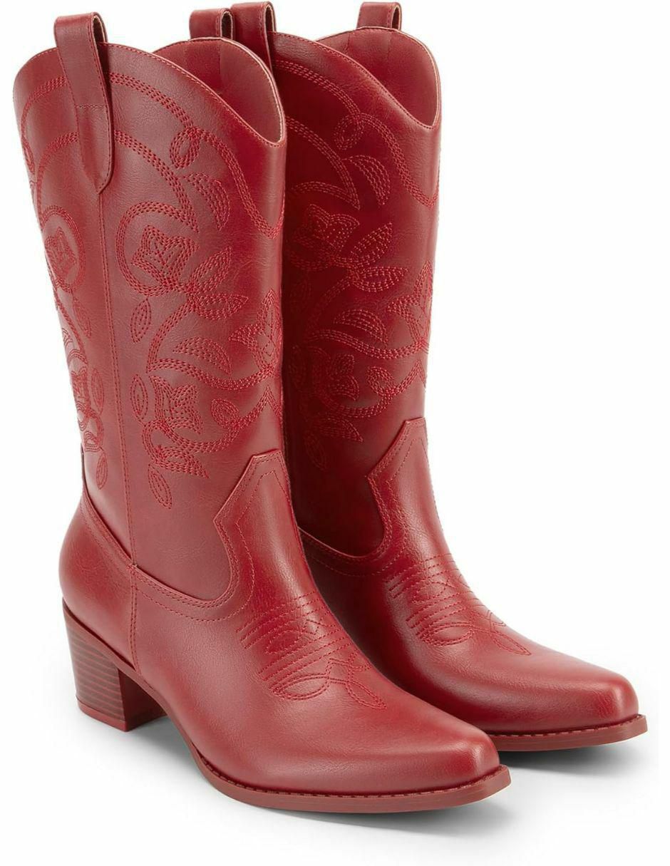 Bota cowboy arriba del tobillo Dream Paris para mujer