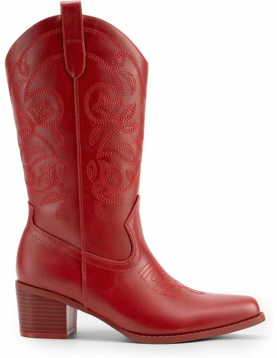 Bota cowboy arriba del tobillo Dream Paris para mujer