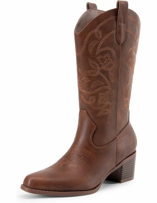 Bota cowboy arriba del tobillo para mujer Bota cowboy arriba del tobillo para mujer
