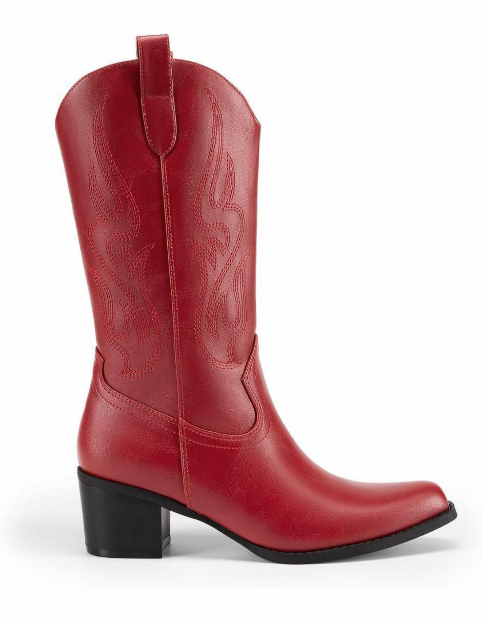 Bota arriba del tobillo de piel para mujer 2