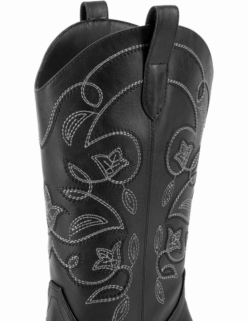 Bota cowboy arriba del tobillo para mujer 3