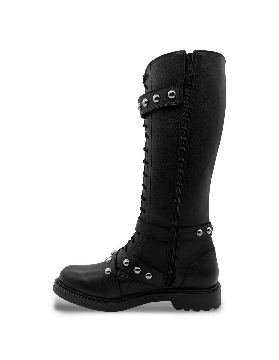 Bota media pierna Elán Choose Your Way de piel para mujer