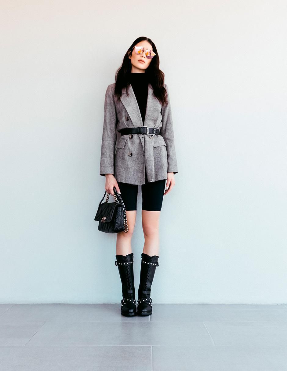 Bota media pierna Elán Choose Your Way de piel para mujer