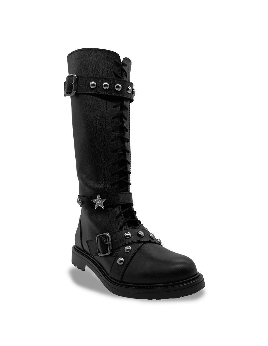 Bota media pierna Elán Choose Your Way de piel para mujer