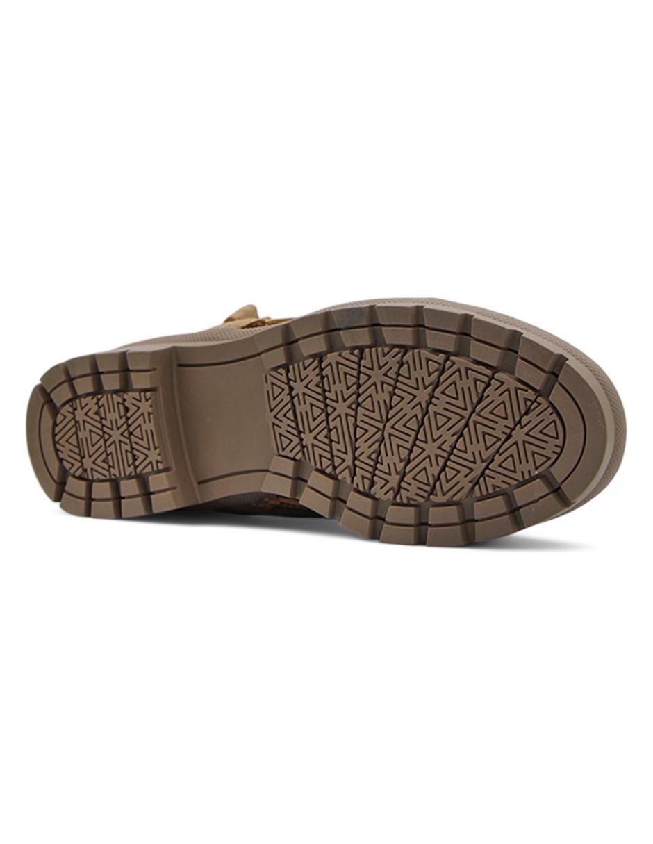 Bota al tobillo Rbvegano de piel para mujer 5