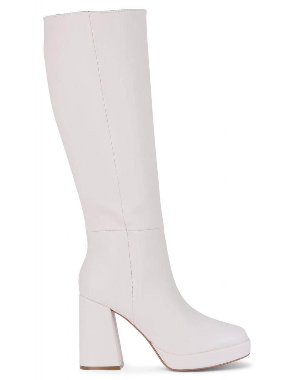 Bota abajo de la rodilla Rbcollection Rbvegano de piel para mujer