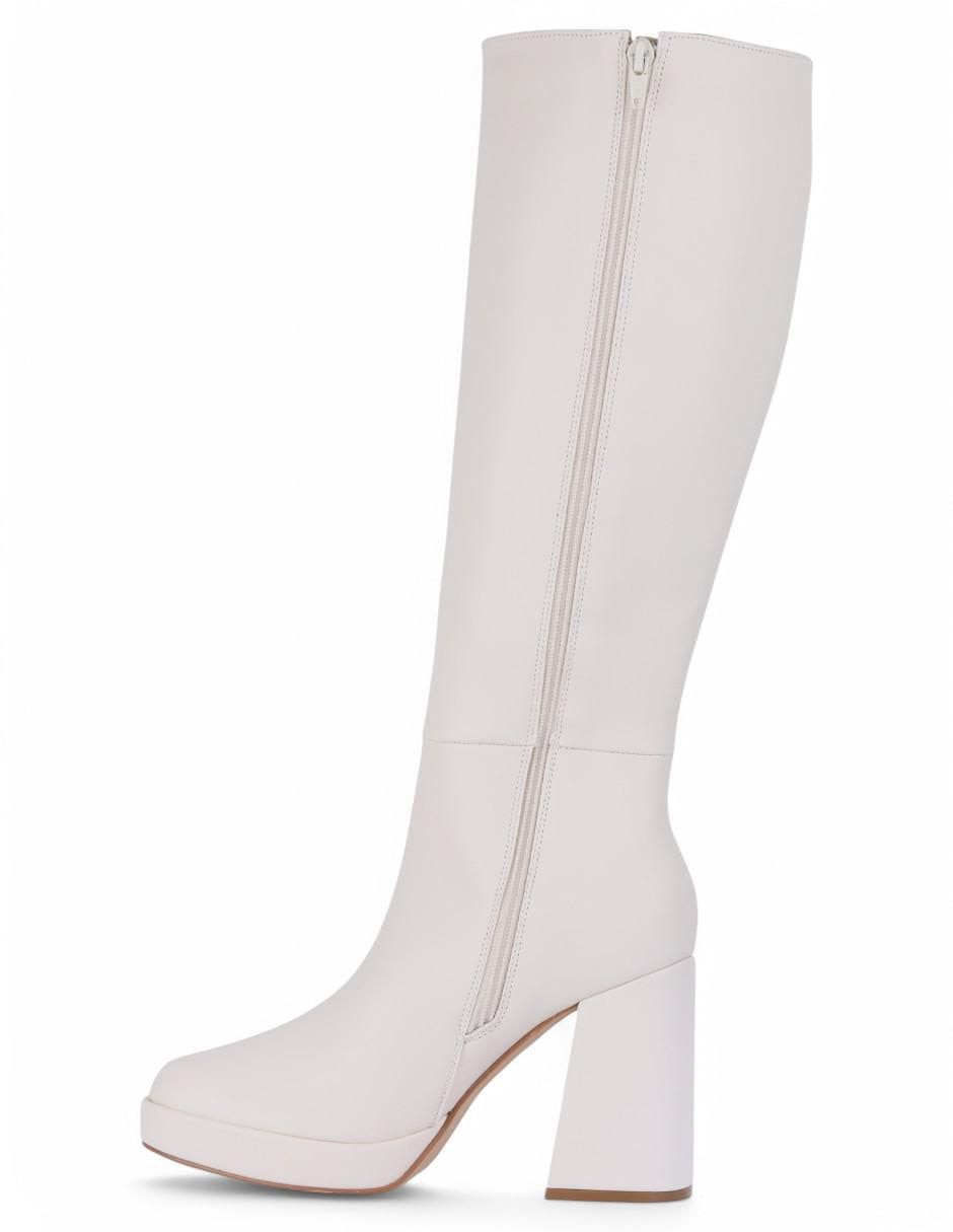 Bota abajo de la rodilla Rbcollection Rbvegano de piel para mujer
