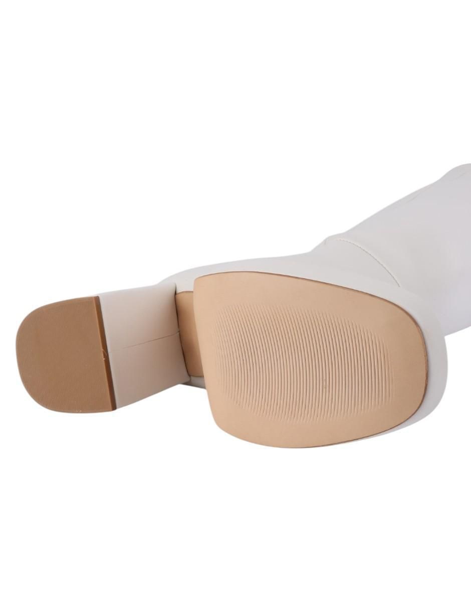 Bota abajo de la rodilla Rbcollection Rbvegano de piel para mujer