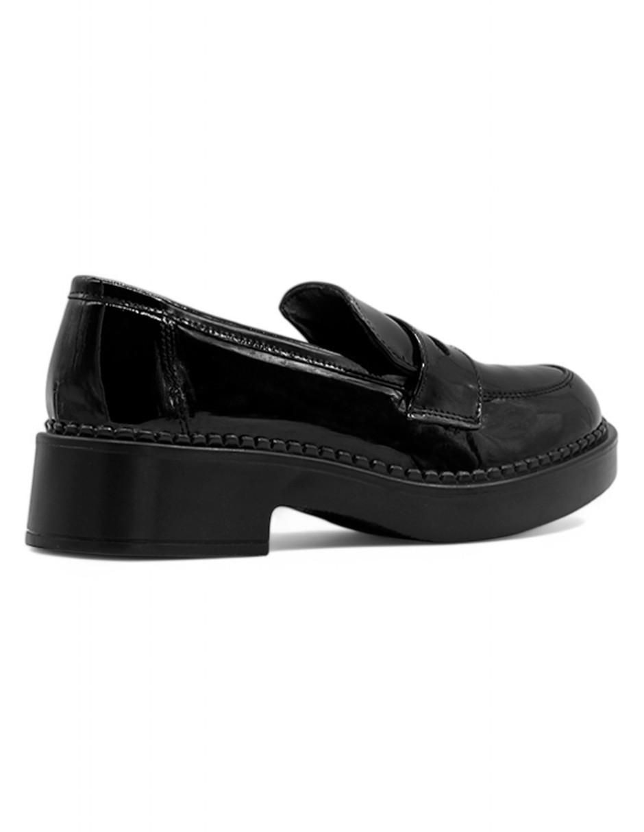 Mocasín Rbcollection de charol para mujer