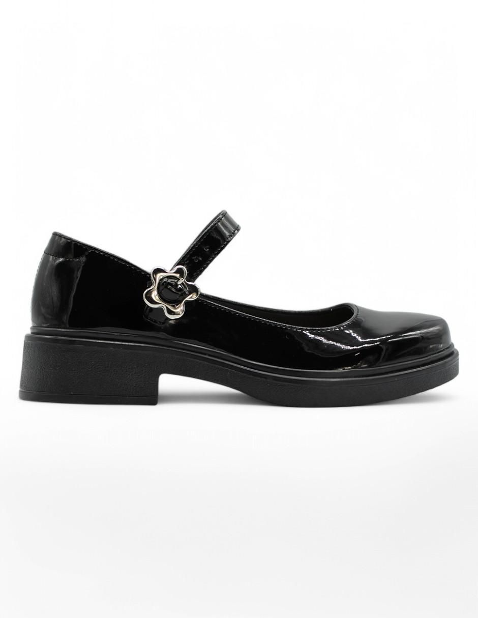 Zapato Mary Jane Rbcollection de charol para mujer
