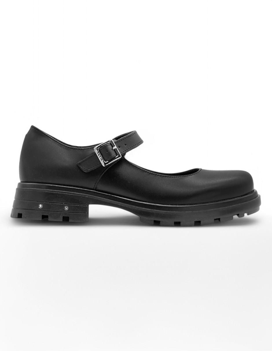 Zapato Mary Jane de piel para mujer 2