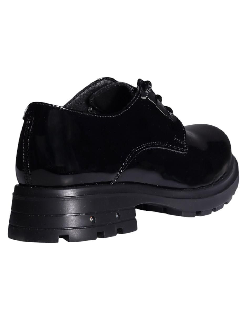Mocasín Rbcollection de charol para mujer