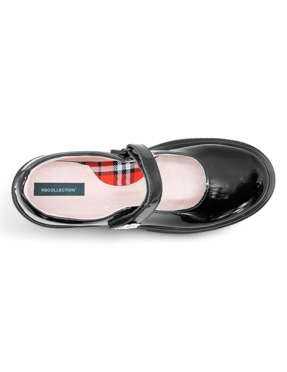 Zapato Mary Jane Rbcollection de charol para mujer