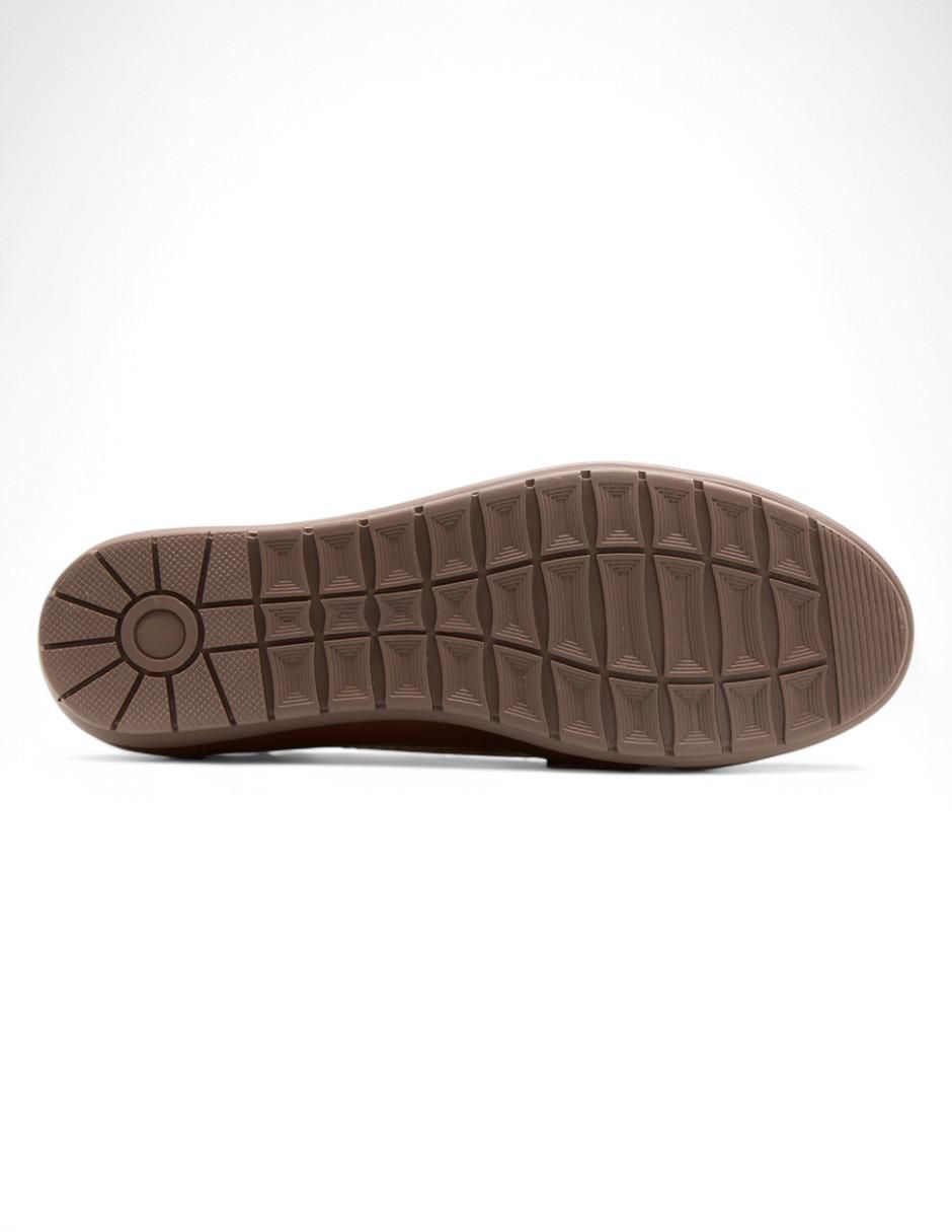 Mocasín Rbvegano de piel para mujer 4