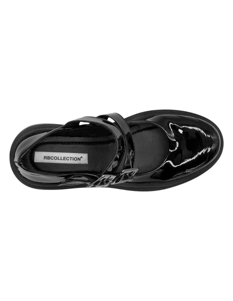 Zapato Mary Jane Rbcollection de charol para mujer
