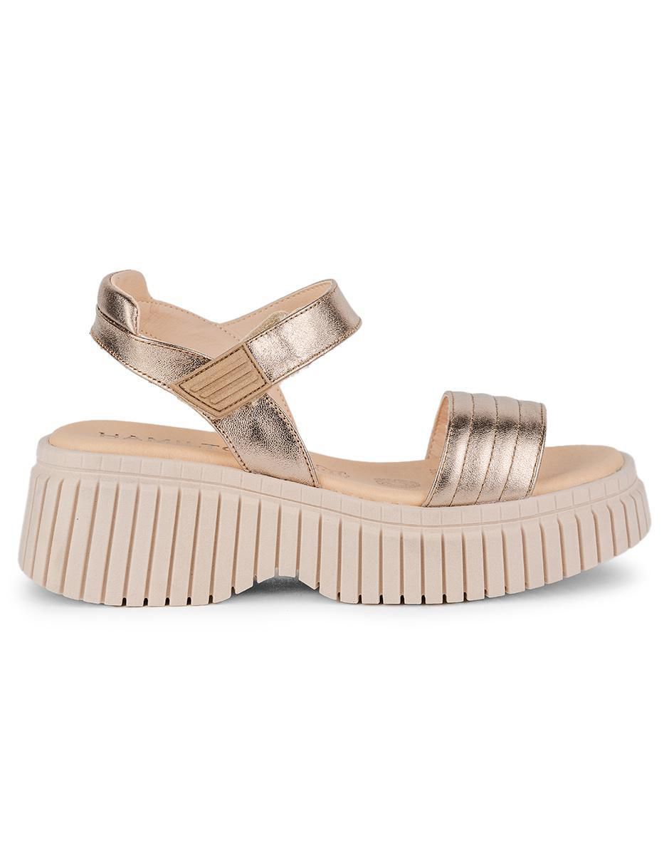 Sandalia Core Rose Gold para mujer 5