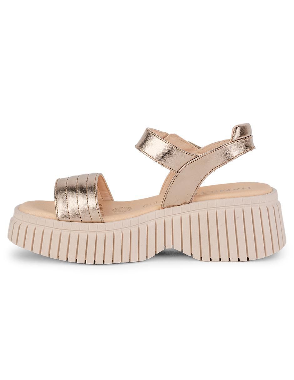 Sandalia Core Rose Gold para mujer