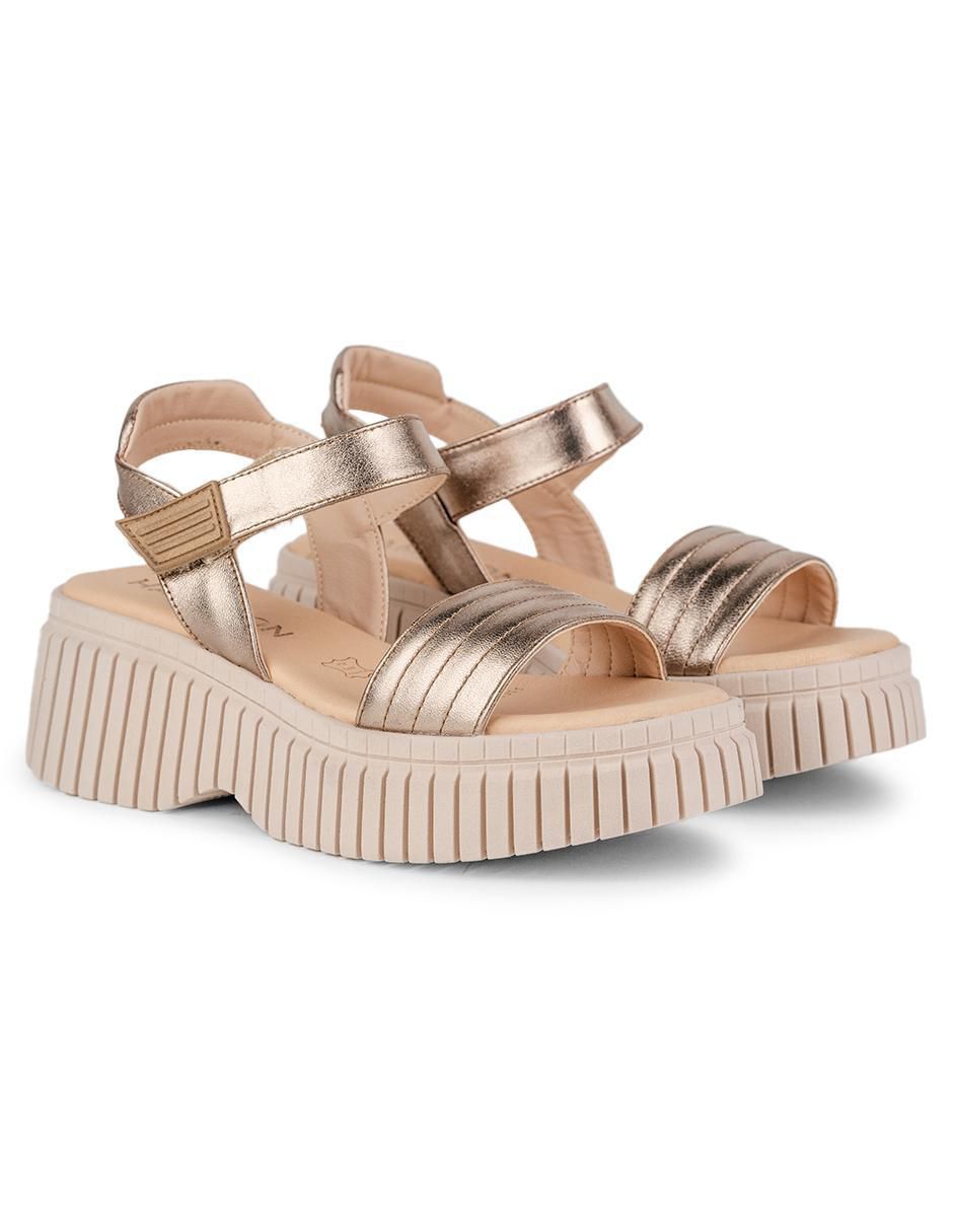 Sandalia Core Rose Gold para mujer