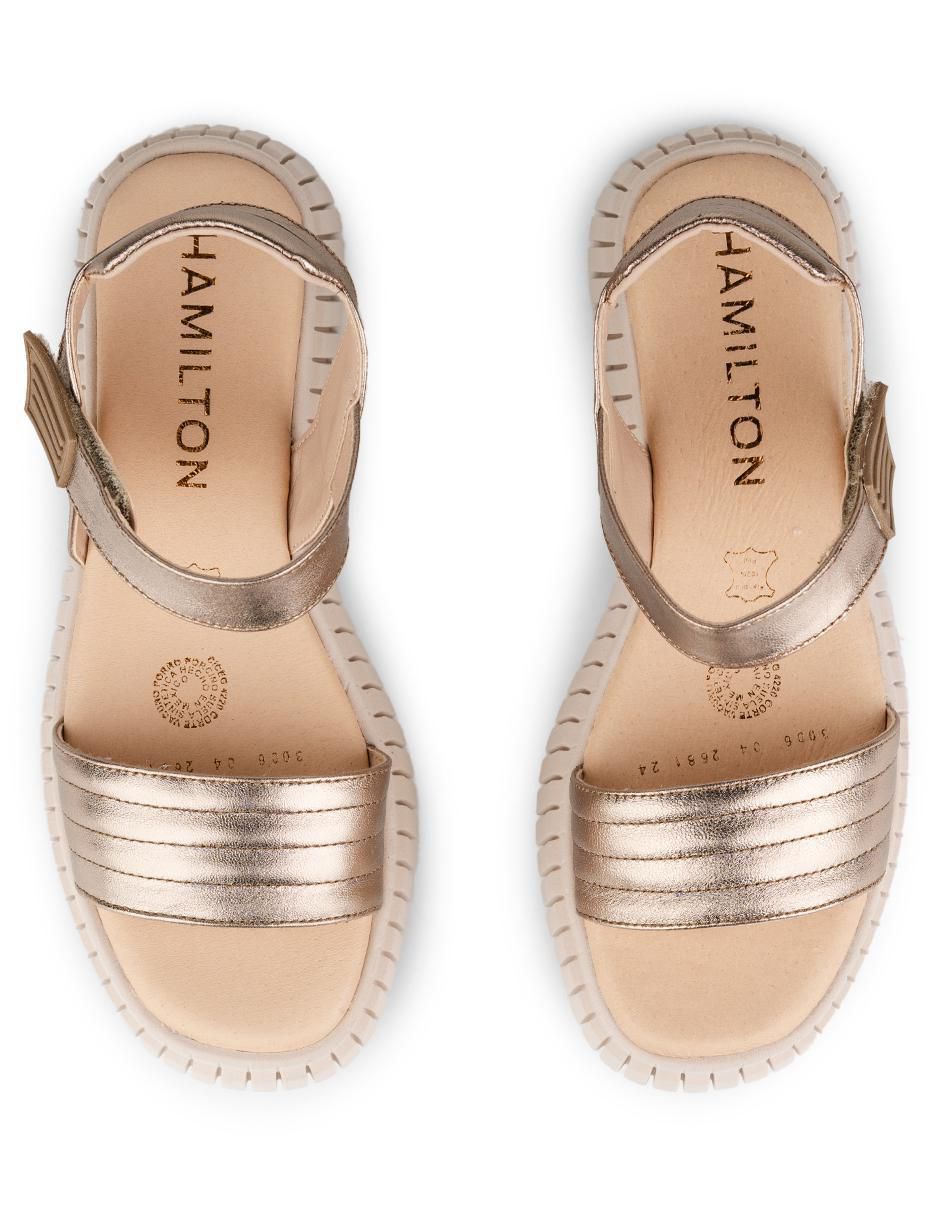 Sandalia Core Rose Gold para mujer