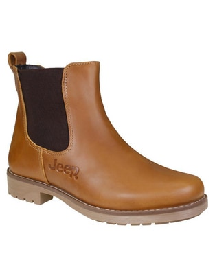 Bota al tobillo de piel para mujer Bota al tobillo de piel para mujer