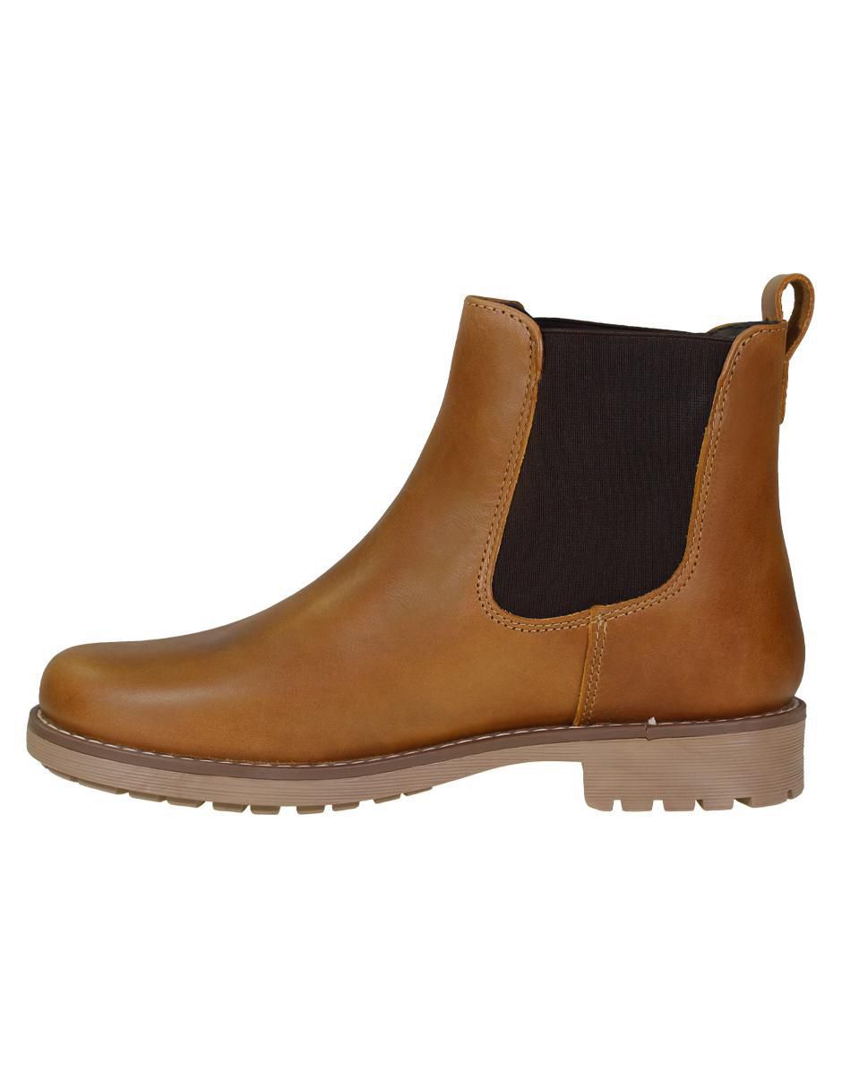 Bota al tobillo Jeep de piel para mujer