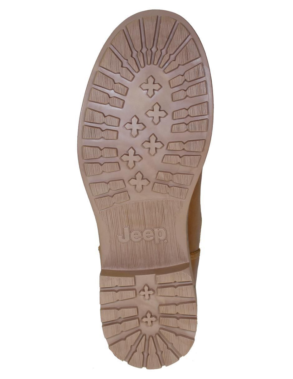 Bota al tobillo Jeep de piel para mujer