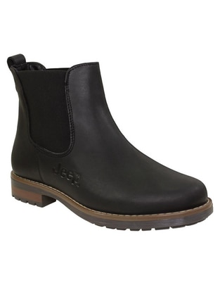 Bota al tobillo de piel para mujer Bota al tobillo de piel para mujer