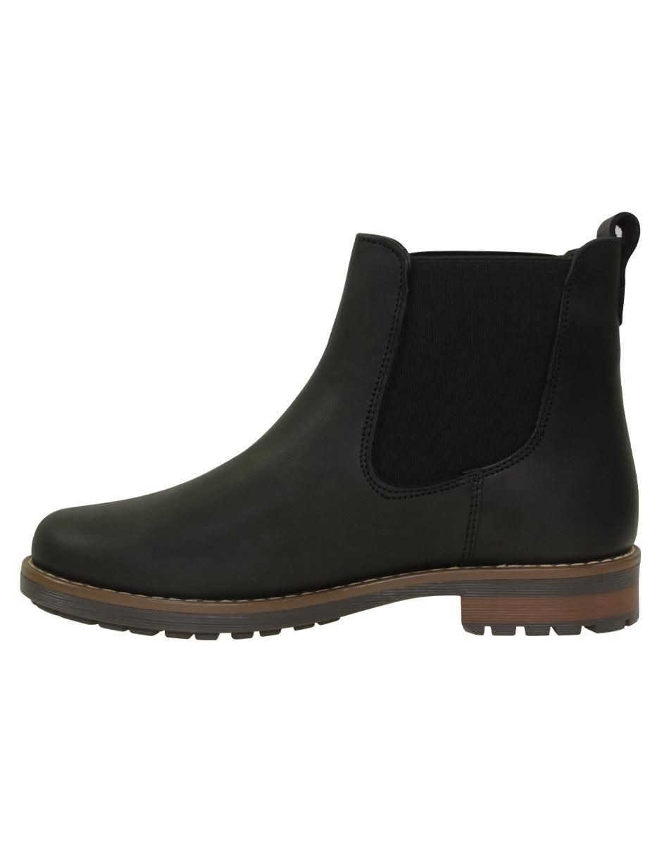 Bota al tobillo Jeep de piel para mujer