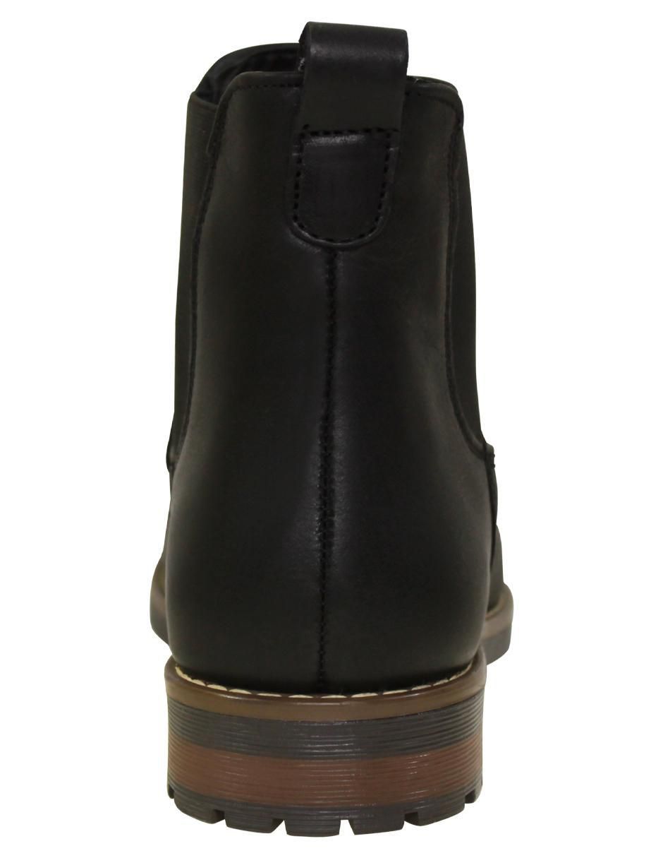 Bota al tobillo Jeep de piel para mujer