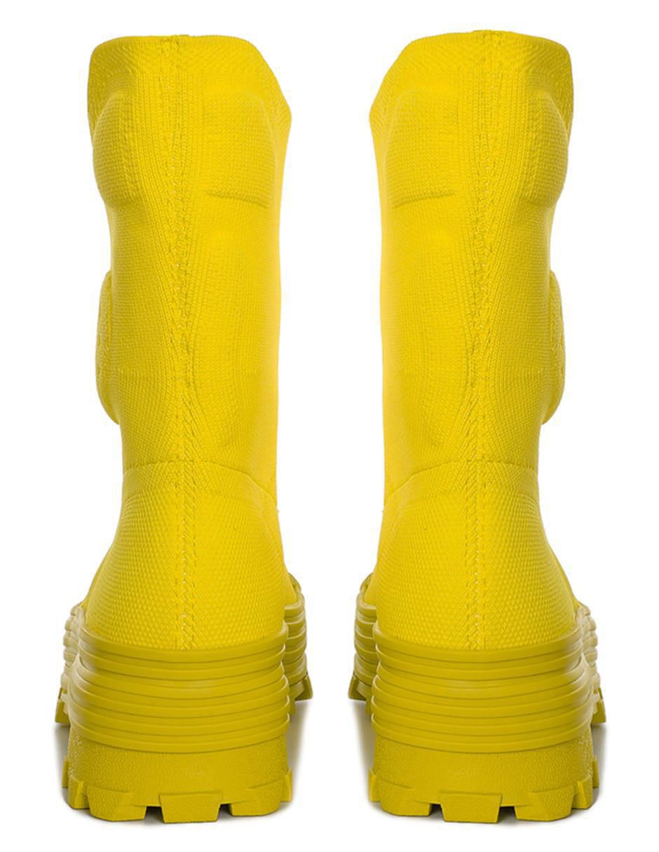 Bota media pierna Camper Traktori para mujer